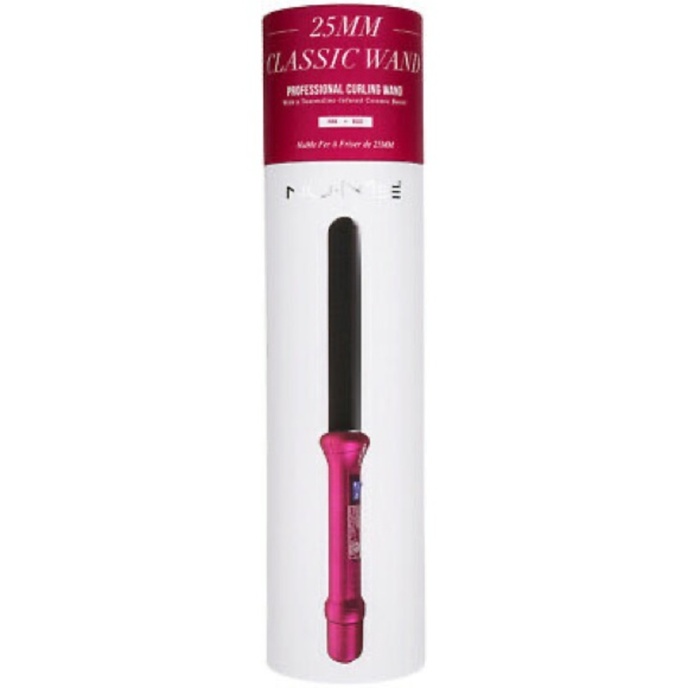 NuMe Classic Curling Wand Pink 25MM